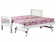 lopez white finish guest bed