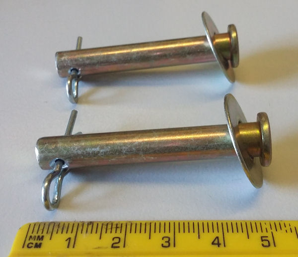 1 Pair Futon Frame Clevis Pin Hinges eBay
