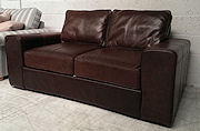 leather sofa bed