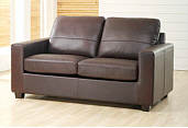 Ravel leather sofa bed by Gainsborough
