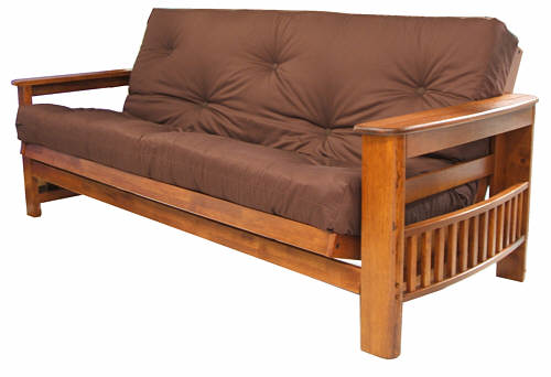 hardwood futon sofa bed