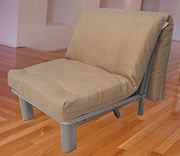 skate single metal futon