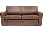 leather sofabed