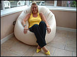 Sumptuous Beanbags, suede beanbag, leather beanbag, 